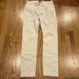 J. Crew Flex Slim Fit Chino Pants Size 30x32 Beige
